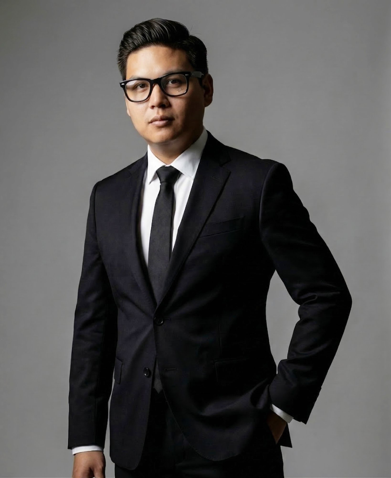 Jacky Jay Kai (จักรี ไกร) standing professional headshot